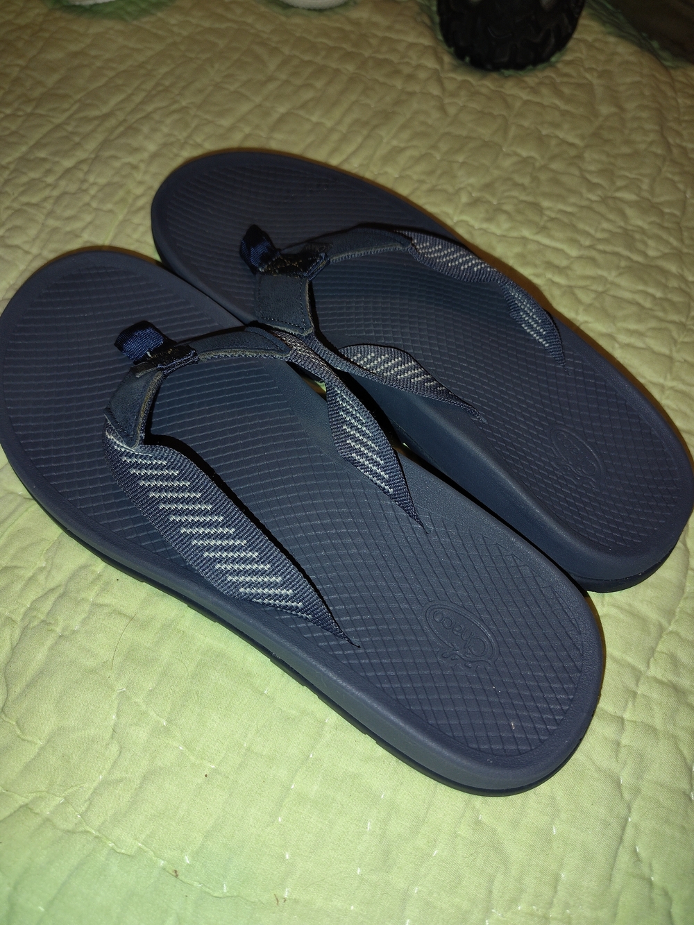 Chaco Men's Navy Blue Flip-Flop Sandals